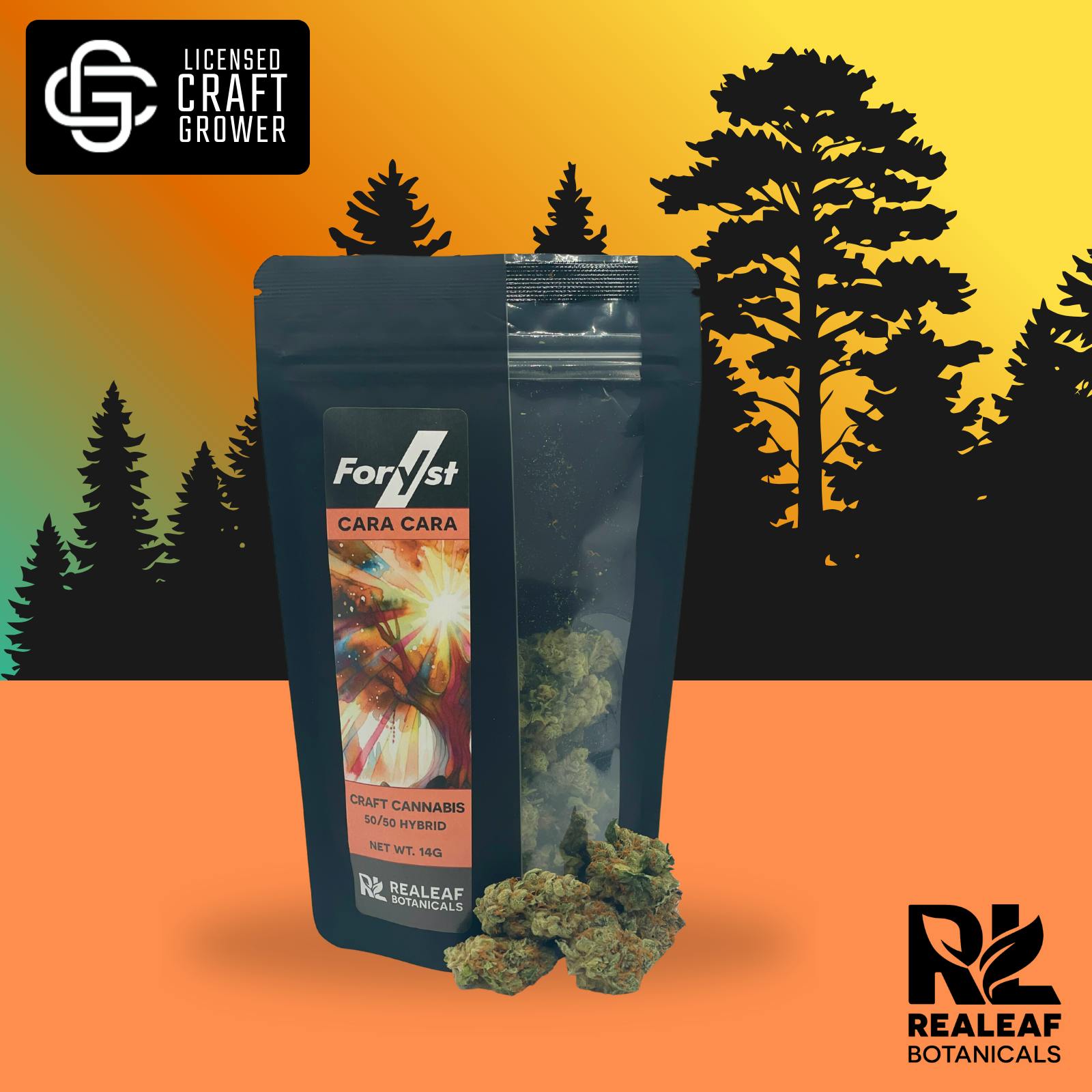 Realeaf Botanicals - Cara Cara Foryst Flower 14.0g - 1
