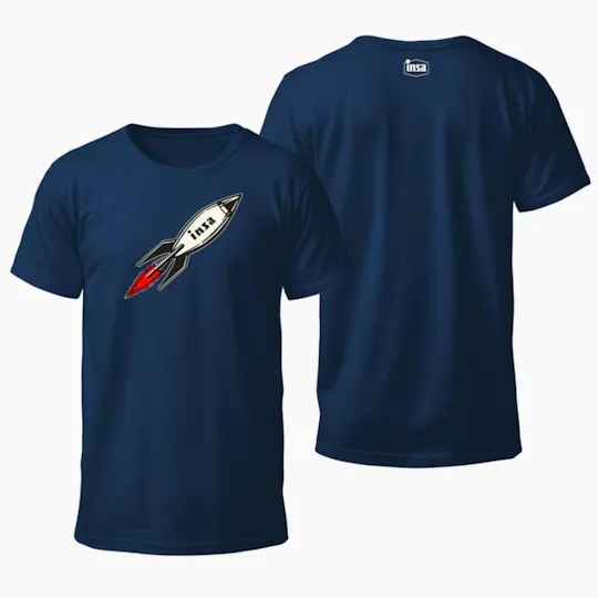 INSA - INSA - Black Rocket T-Shirt - MD - 1