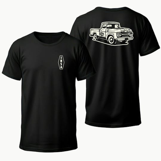 INSA - INSA - Black Truck T-Shirt - XL - 1