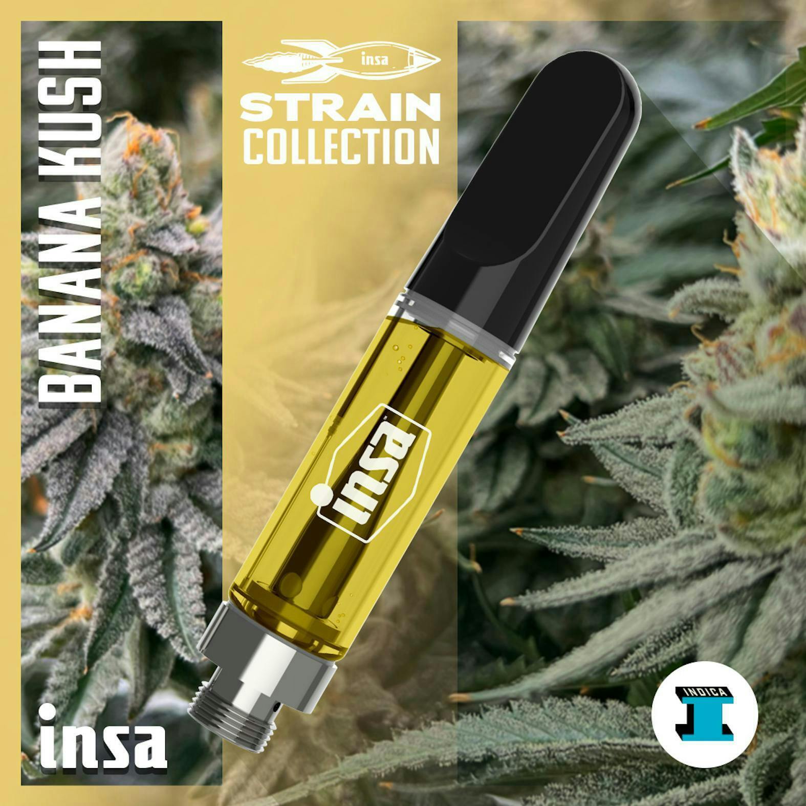 INSA - INSA - Banana Kush - 1g Cartridge - 1