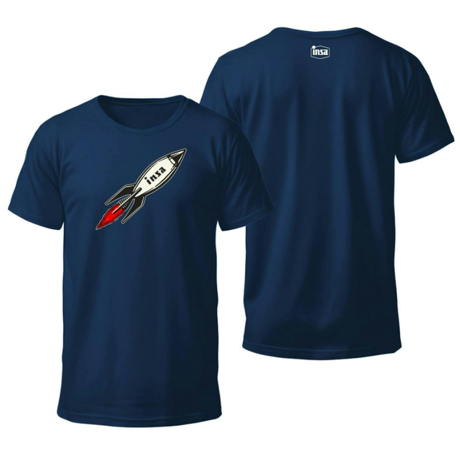 INSA - INSA - Black Rocket T-Shirt - 2XL - 1