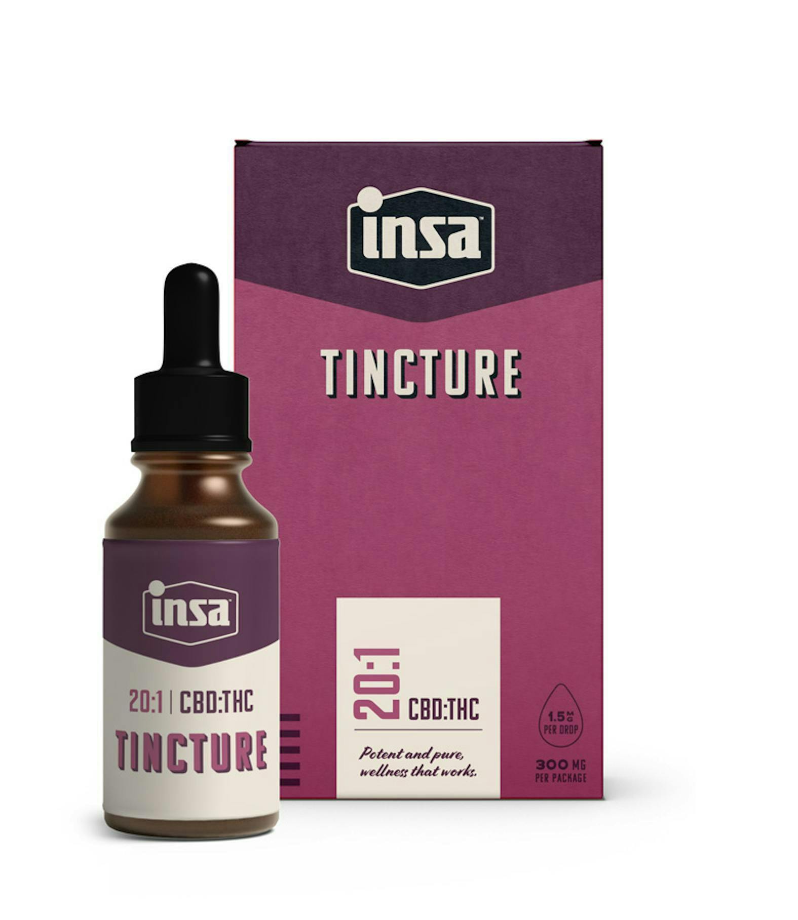 INSA - INSA - 20:1 Tincture - 300mg - 1