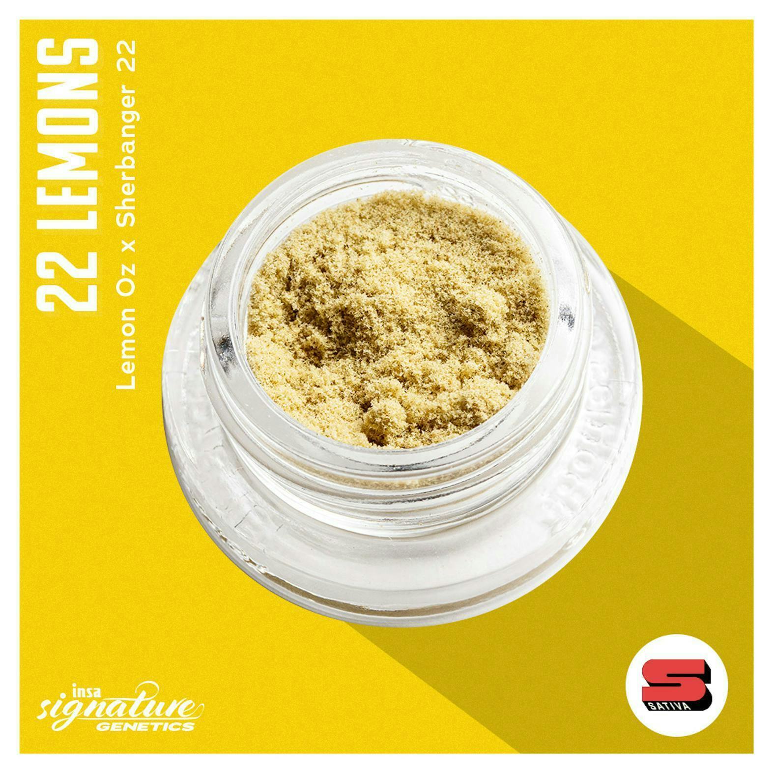 INSA - INSA - 22 Lemons - 1g Kief - 1