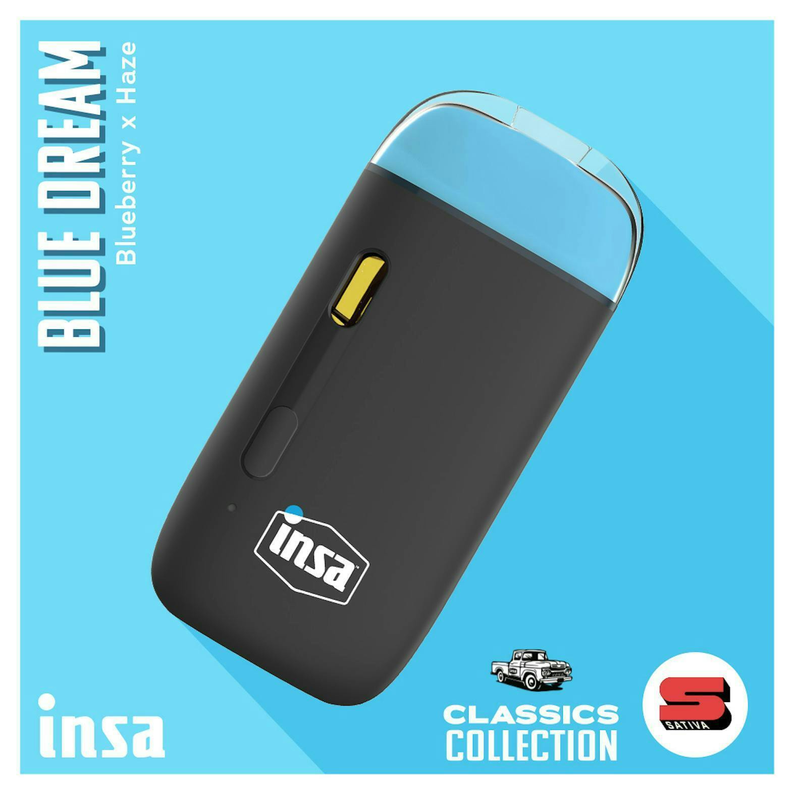 INSA - INSA - Blue Dream - 1g Live Resin Proto Disposable - 1