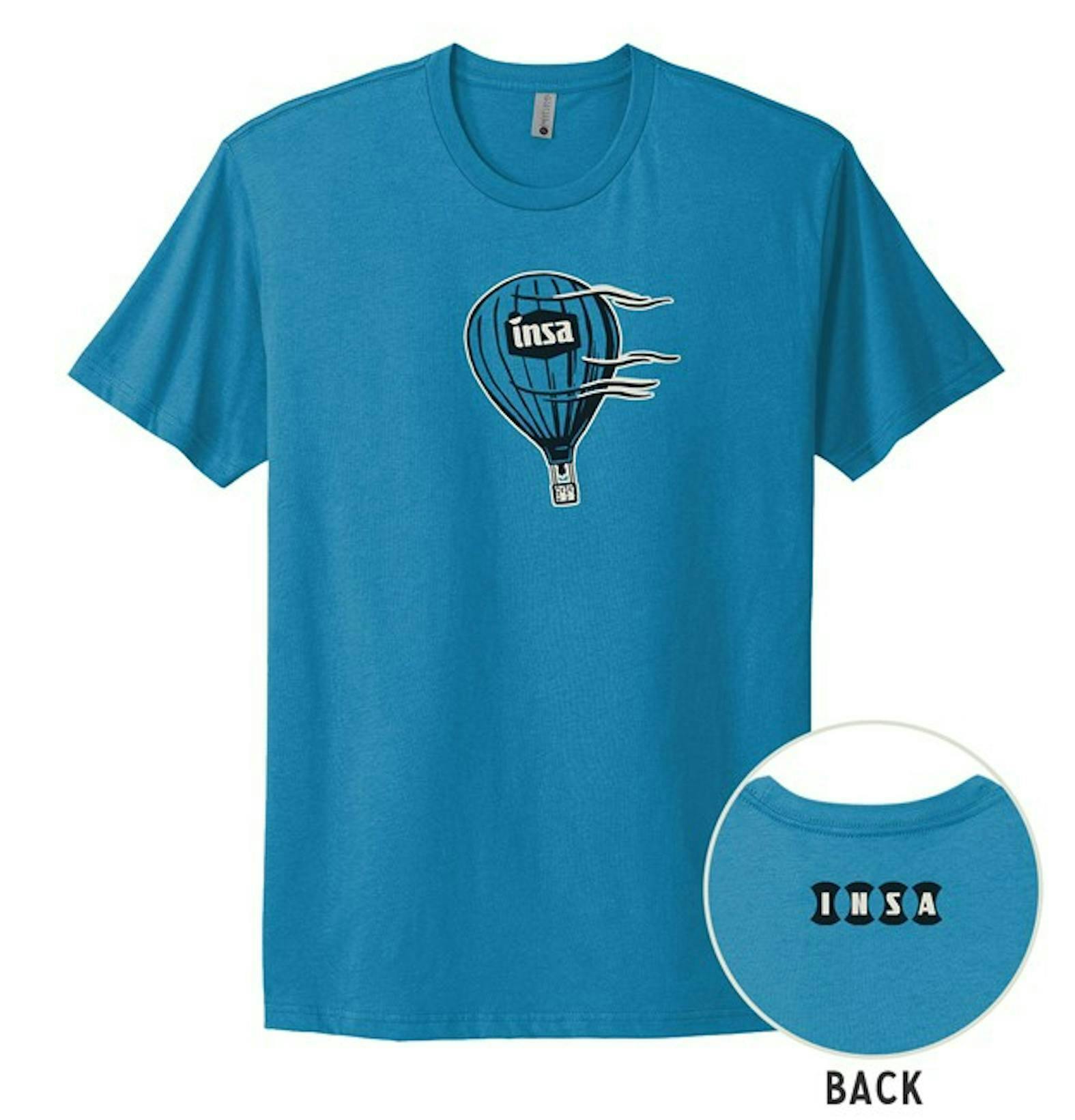 INSA - INSA - Blue Balloon T-Shirt - LG - 1