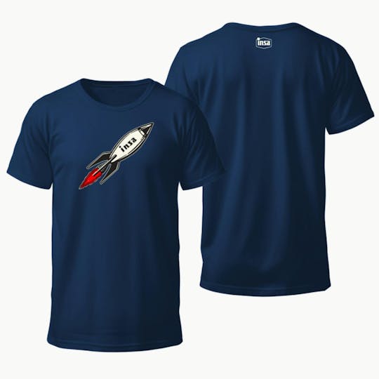 INSA - INSA - Black Rocket T-Shirt - 4XL - 1