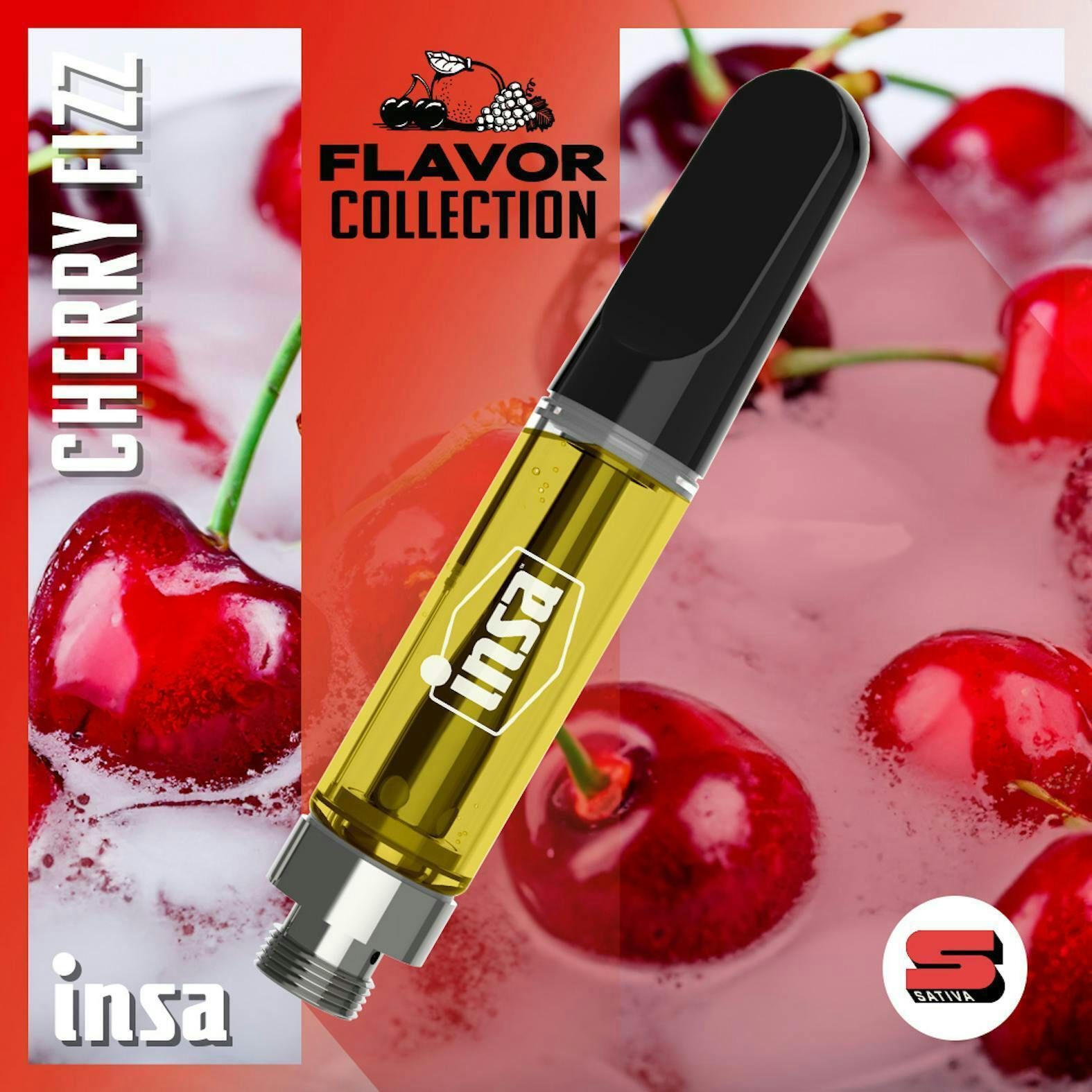 INSA - INSA - Cherry Fizz - 1g Cartridge - 1