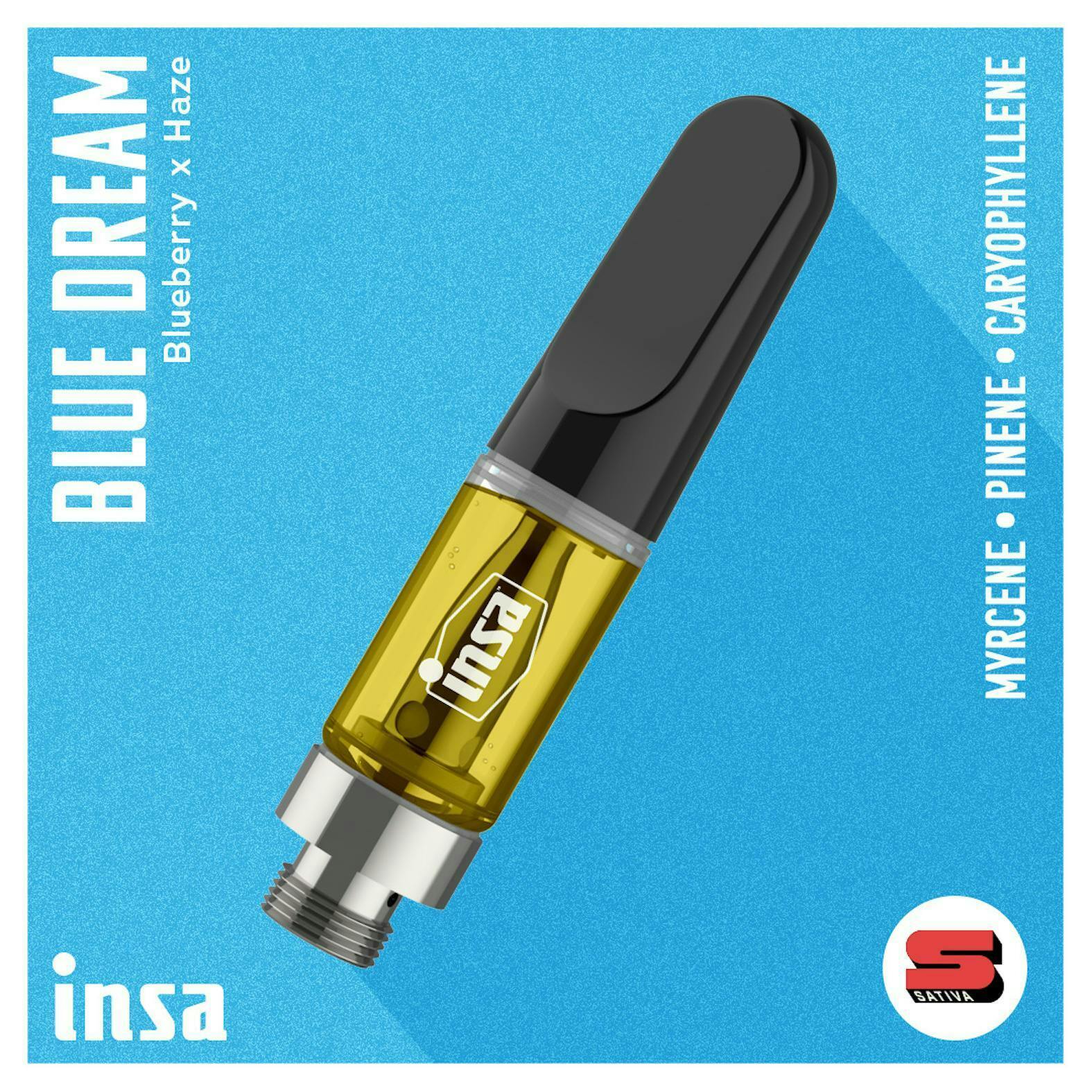 INSA - INSA - Blue Dream - 1g Cartridge - 1