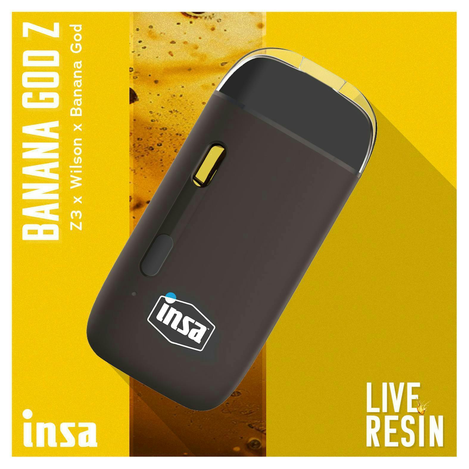 INSA - INSA - Banana God Z - 0.5g Live Resin Proto Disposable - 1
