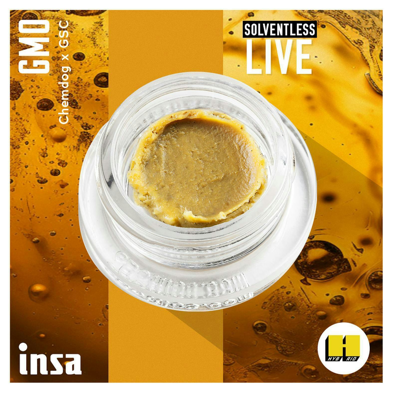 INSA - INSA - GMO - 1g Live Rosin - 1