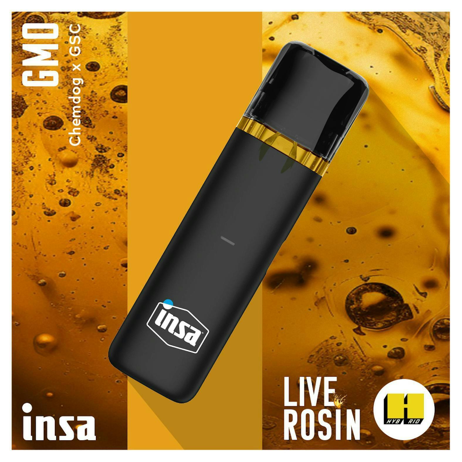 INSA - INSA - GMO - 0.5g Live Rosin Atlas Disposable - 1