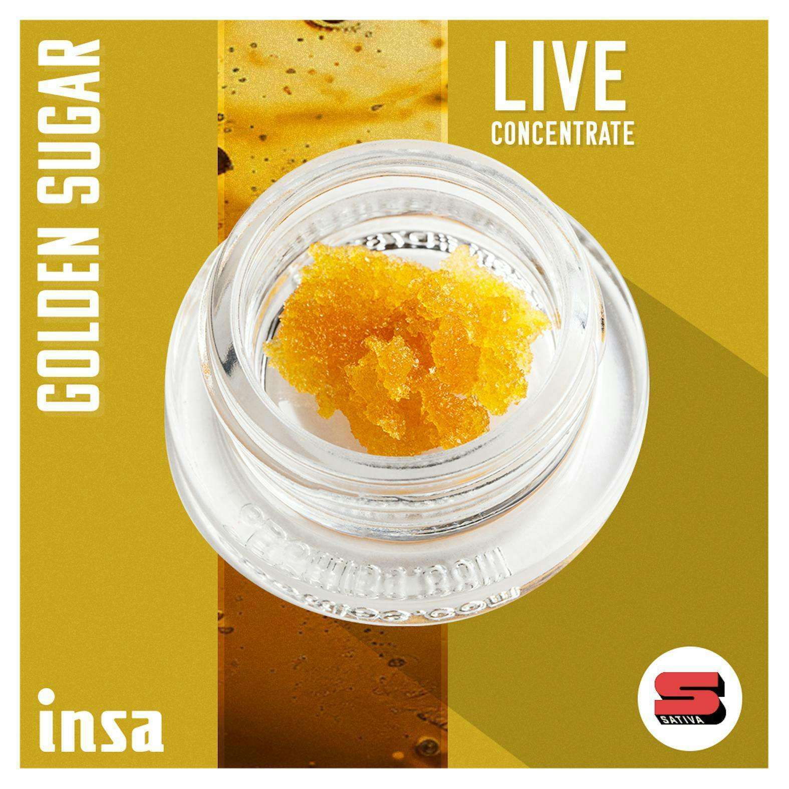 INSA - INSA - Golden Sugar - 1g Live Sugar - 1