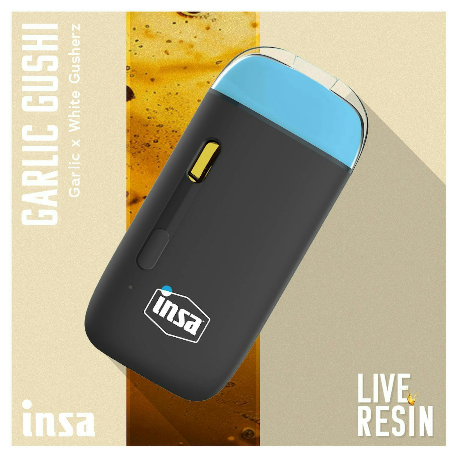 INSA - INSA - Garlic Gushi - 0.5g Live Resin Proto Disposable - 1