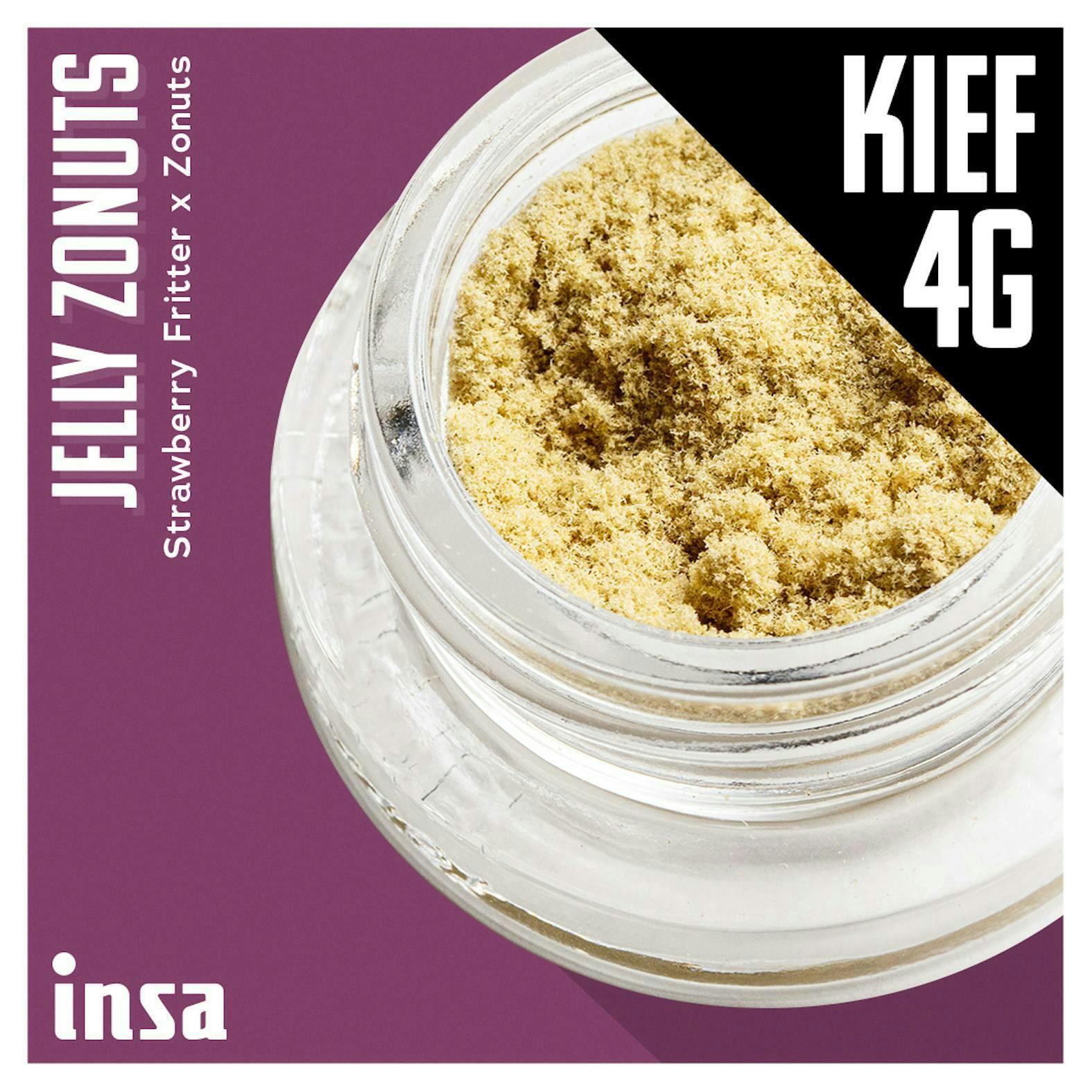 INSA - INSA - Jelly Zonuts - 4g Kief Baller Jar - 1