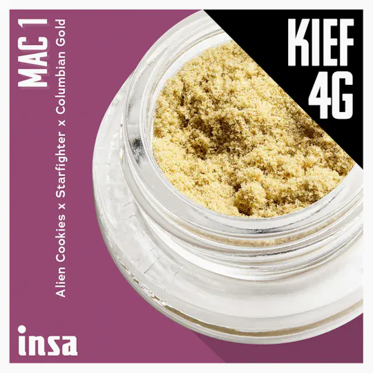 INSA - INSA - MAC 1 - 4g Kief Baller Jar - 1