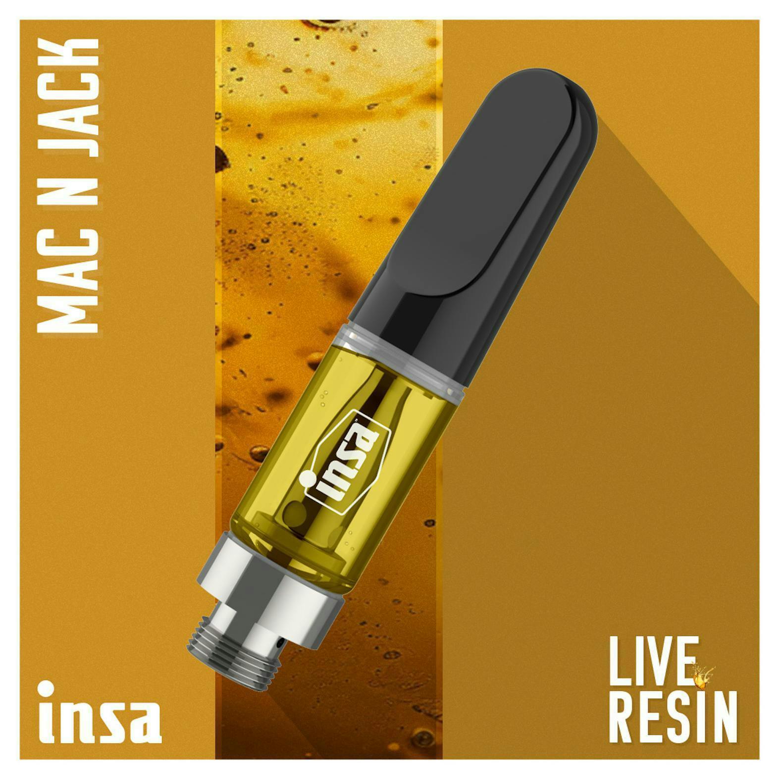 INSA - INSA - Mac N Jack - 0.5g Live Resin Cartridge - 1