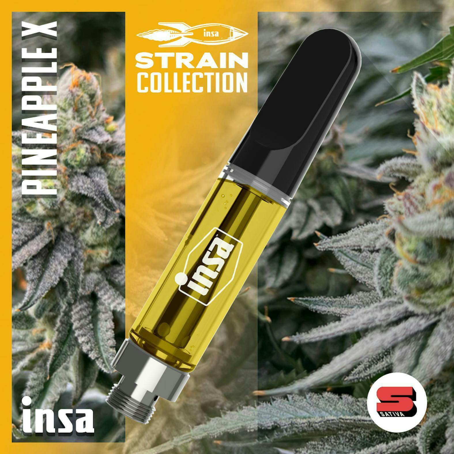 INSA - INSA - Pineapple X - 1g Cartridge - 1