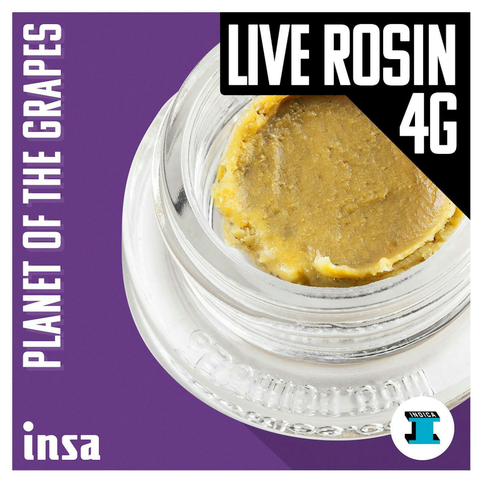 INSA - INSA - Planet of the Grapes - 4g Live Rosin Baller Jar - 1