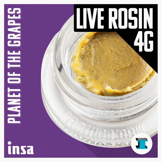 INSA - INSA - Planet of the Grapes - 4g Live Rosin Baller Jar - 1