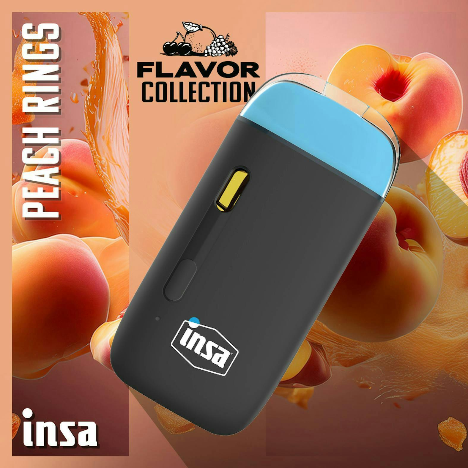 INSA - INSA - Peach Rings - 1g Live Resin Proto Disposable - 1