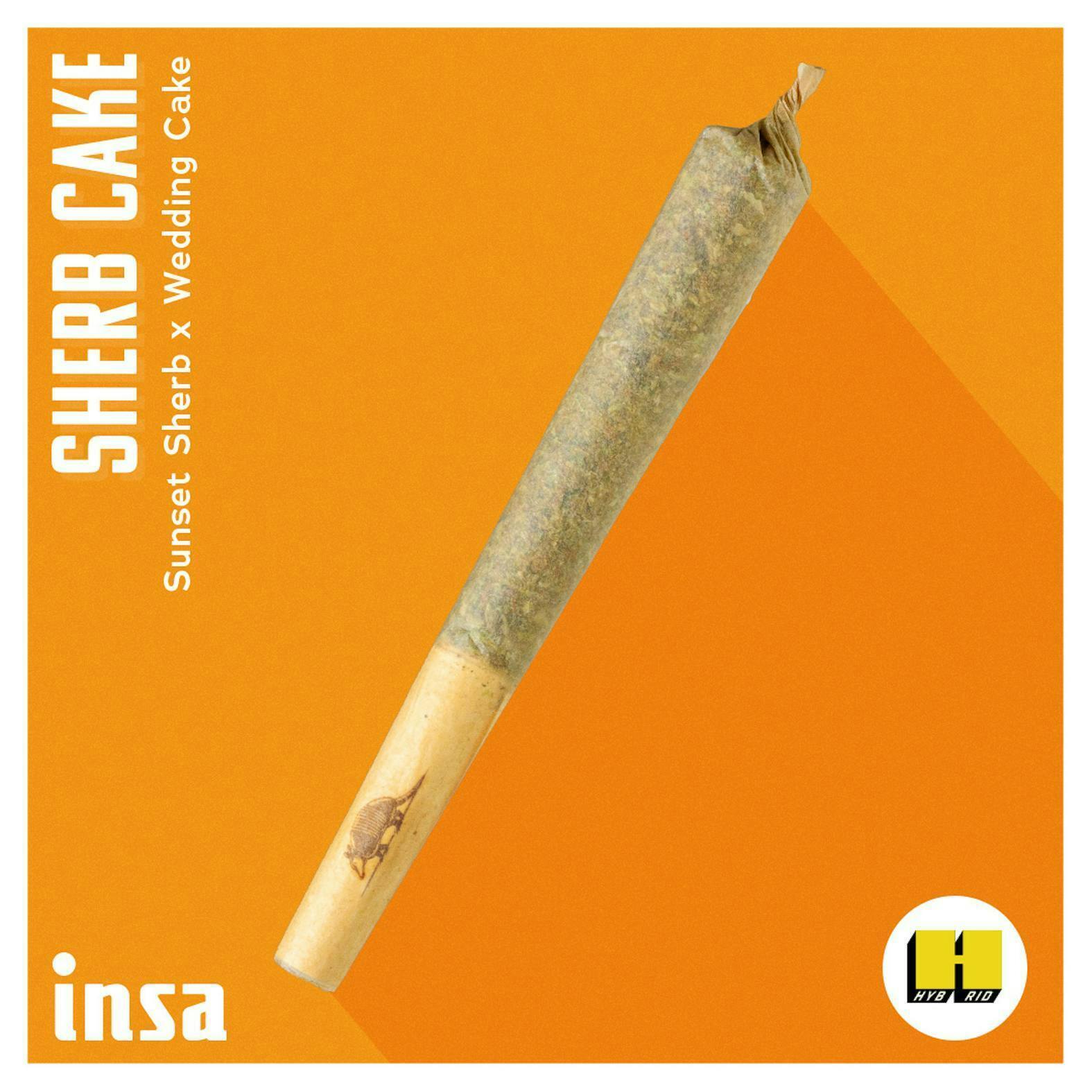 INSA - INSA - Sherb Cake - 0.5g Pre-roll - 1