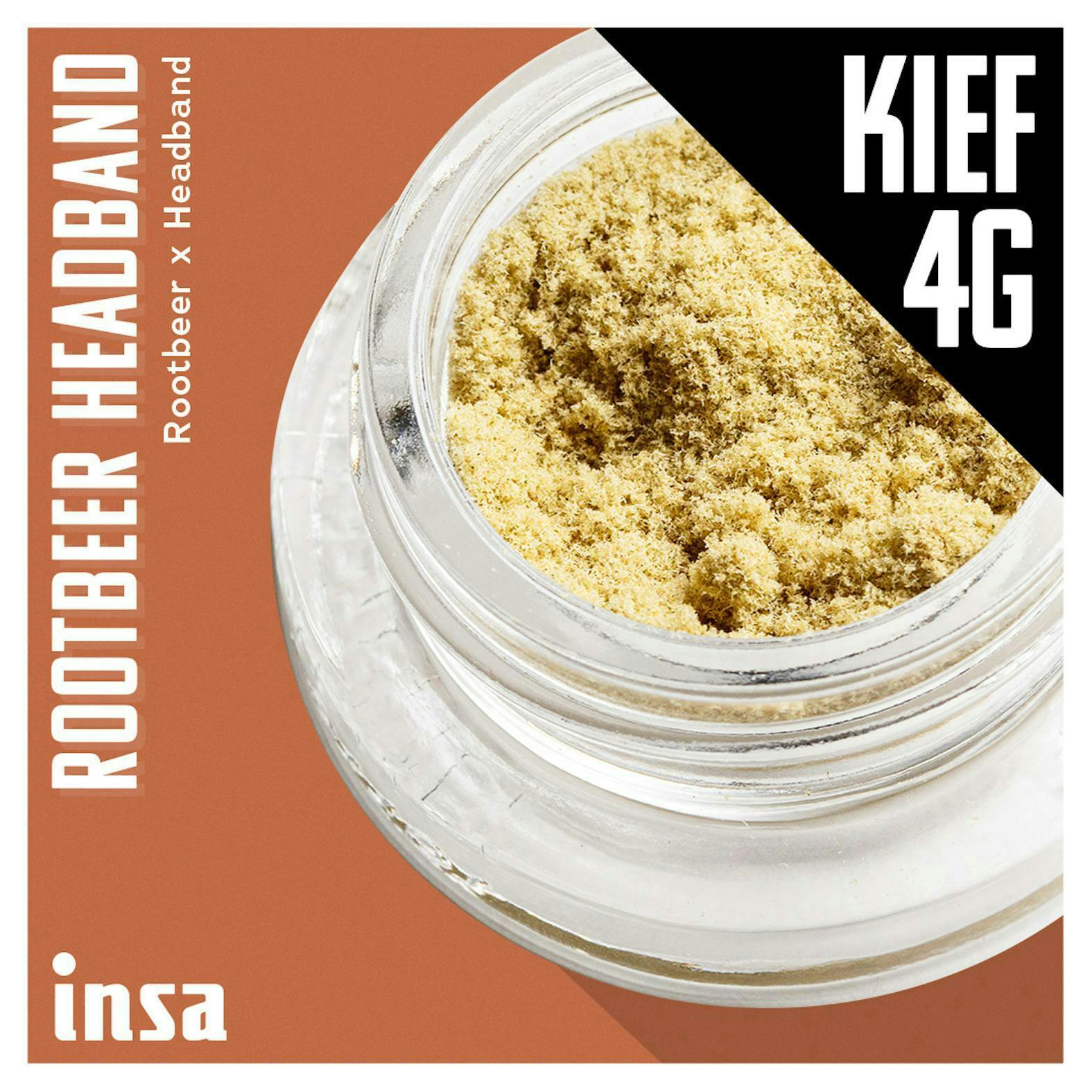 INSA - INSA - Rootbeer Headband - 4g Kief Baller Jar - 1