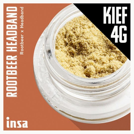 INSA - INSA - Rootbeer Headband - 4g Kief Baller Jar - 1