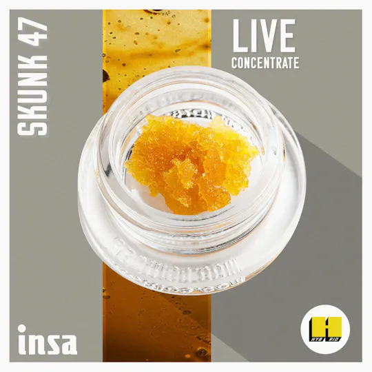 INSA - INSA - Skunk 47 - 1g Live Sugar - 1