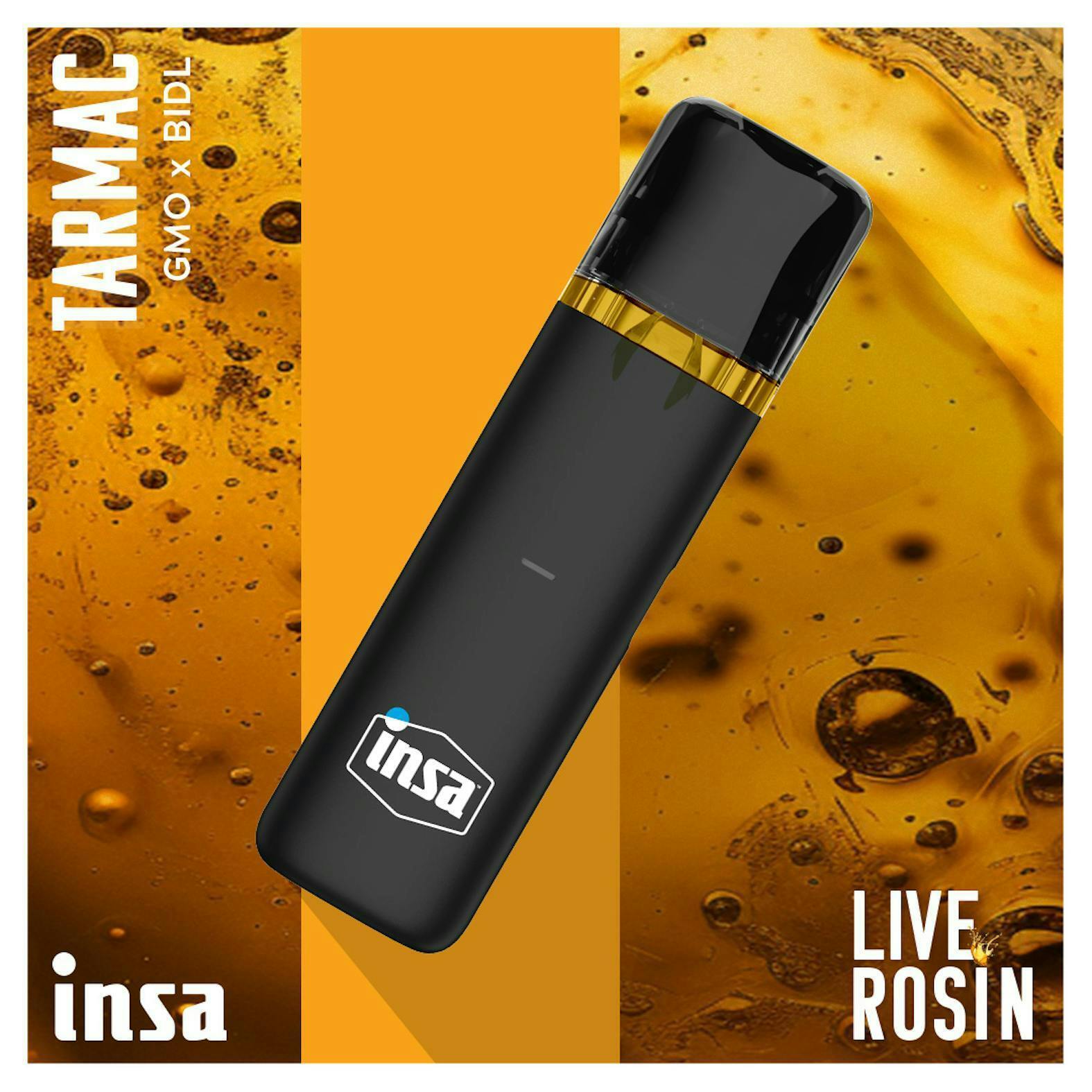 INSA - INSA - Tarmac - 0.5g Live Rosin Atlas Disposable - 1