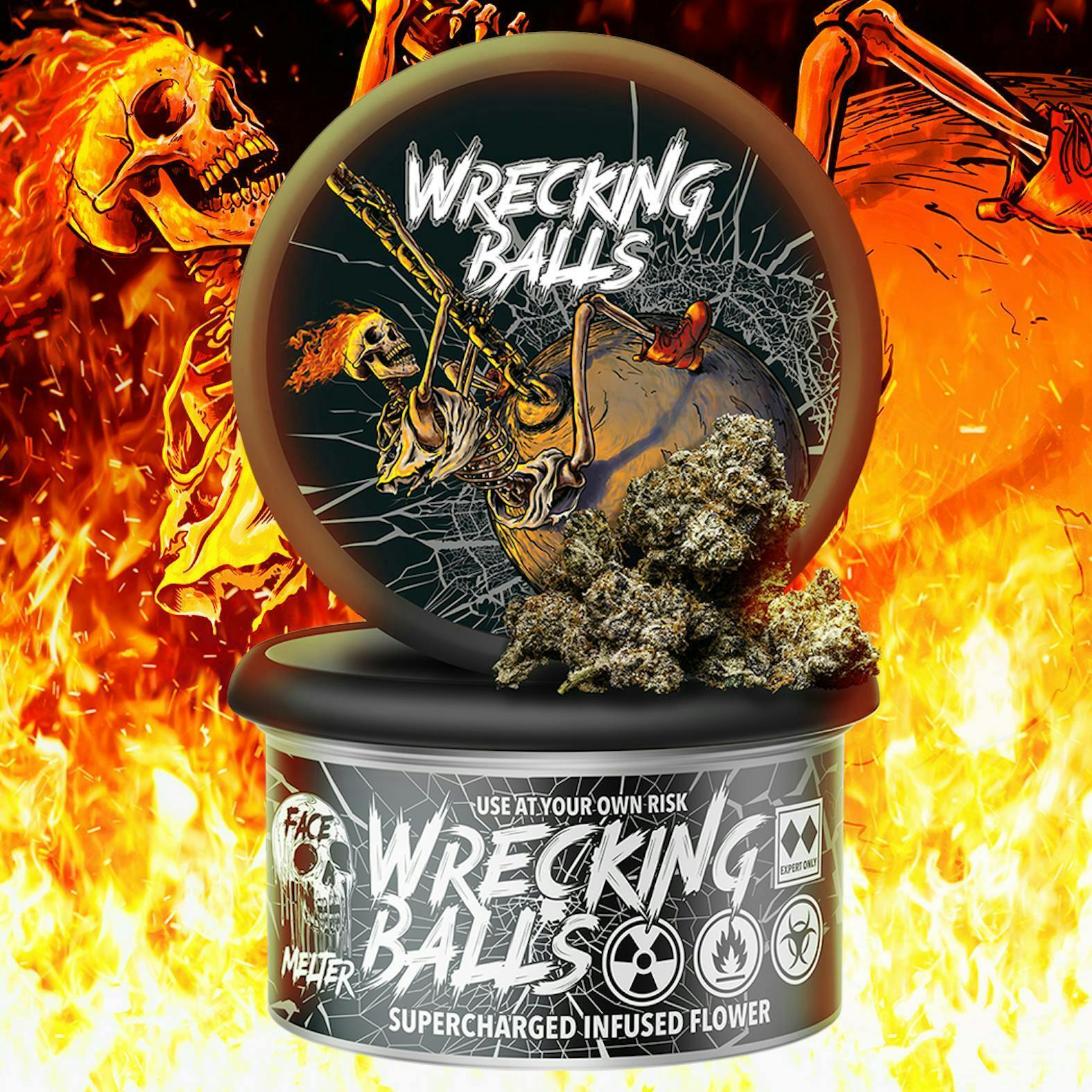 INSA - INSA - Octannihilator - 3.5g WRECKING BALLS Infused Flower - 1