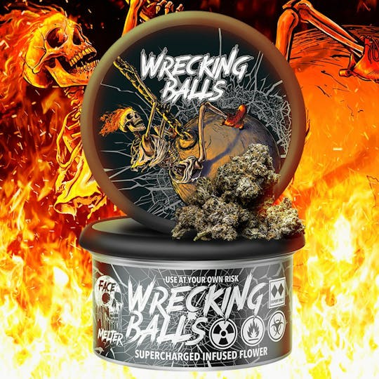 INSA - INSA - Octannihilator - 3.5g WRECKING BALLS Infused Flower - 1