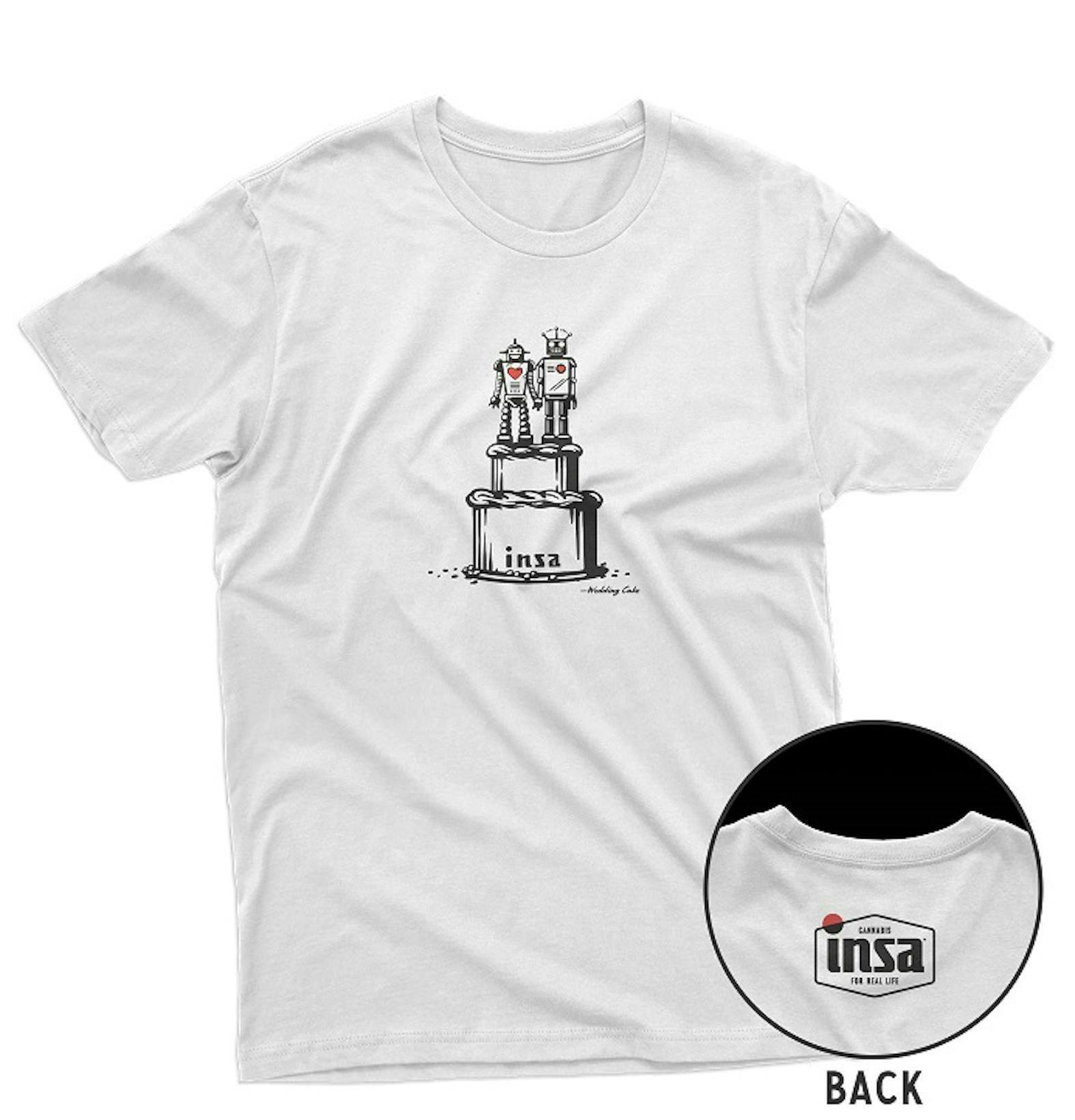 INSA - INSA - White Wedding Cake T-Shirt - MD - 1