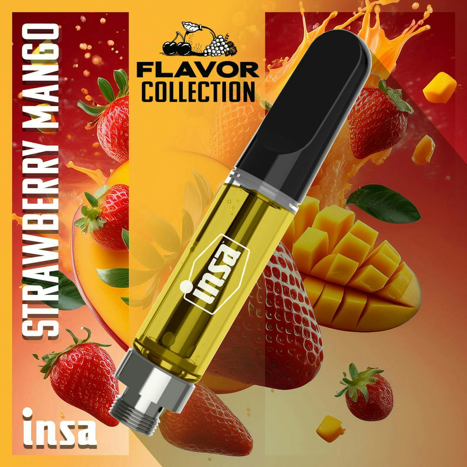 INSA - INSA - Strawberry Mango - 1g Cartridge - 1