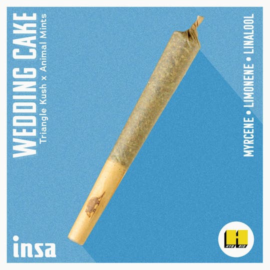 INSA - INSA - Wedding Cake - 1g Pre-roll - 1
