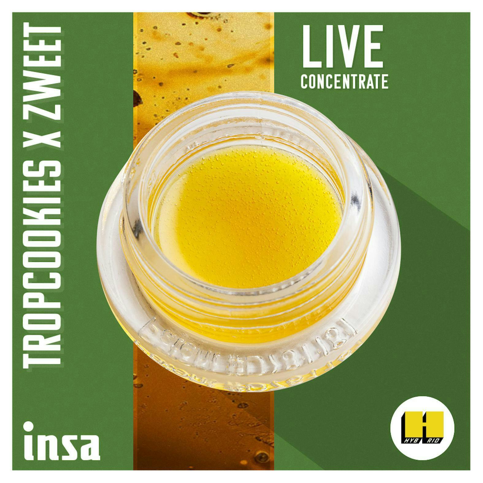 INSA - INSA - Tropcookies x Zweet - 1g Live Budder - 1