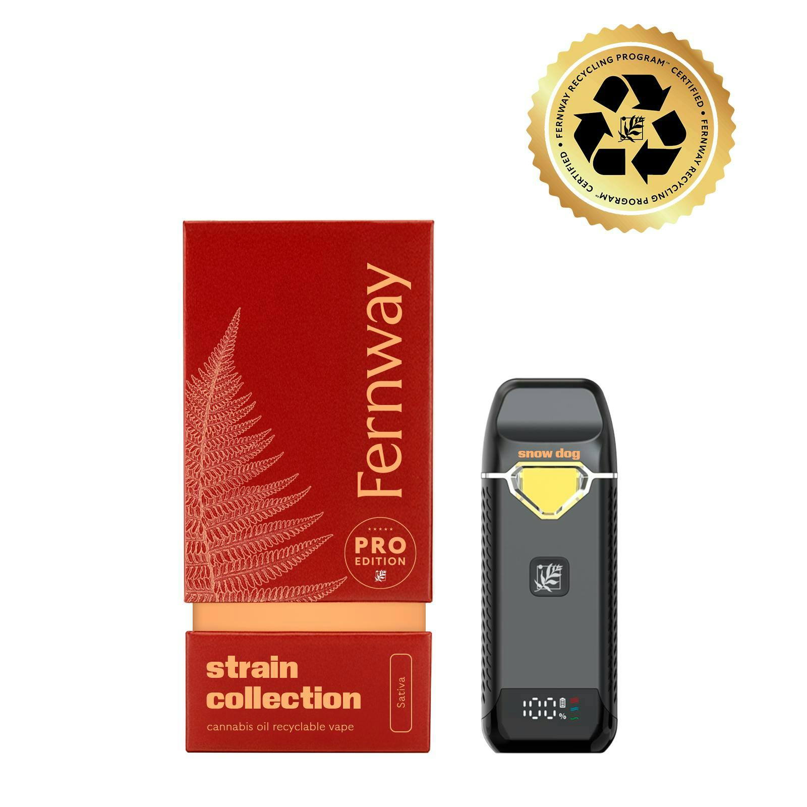 Fernway - Snow Dog | Strain Collection | All-In-One Traveler PRO | 2.0g - 1