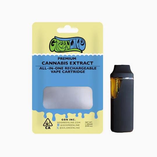Greenline - Guava Gelato - AIO (All-In-One) Vape - Hybrid - 1g - 1