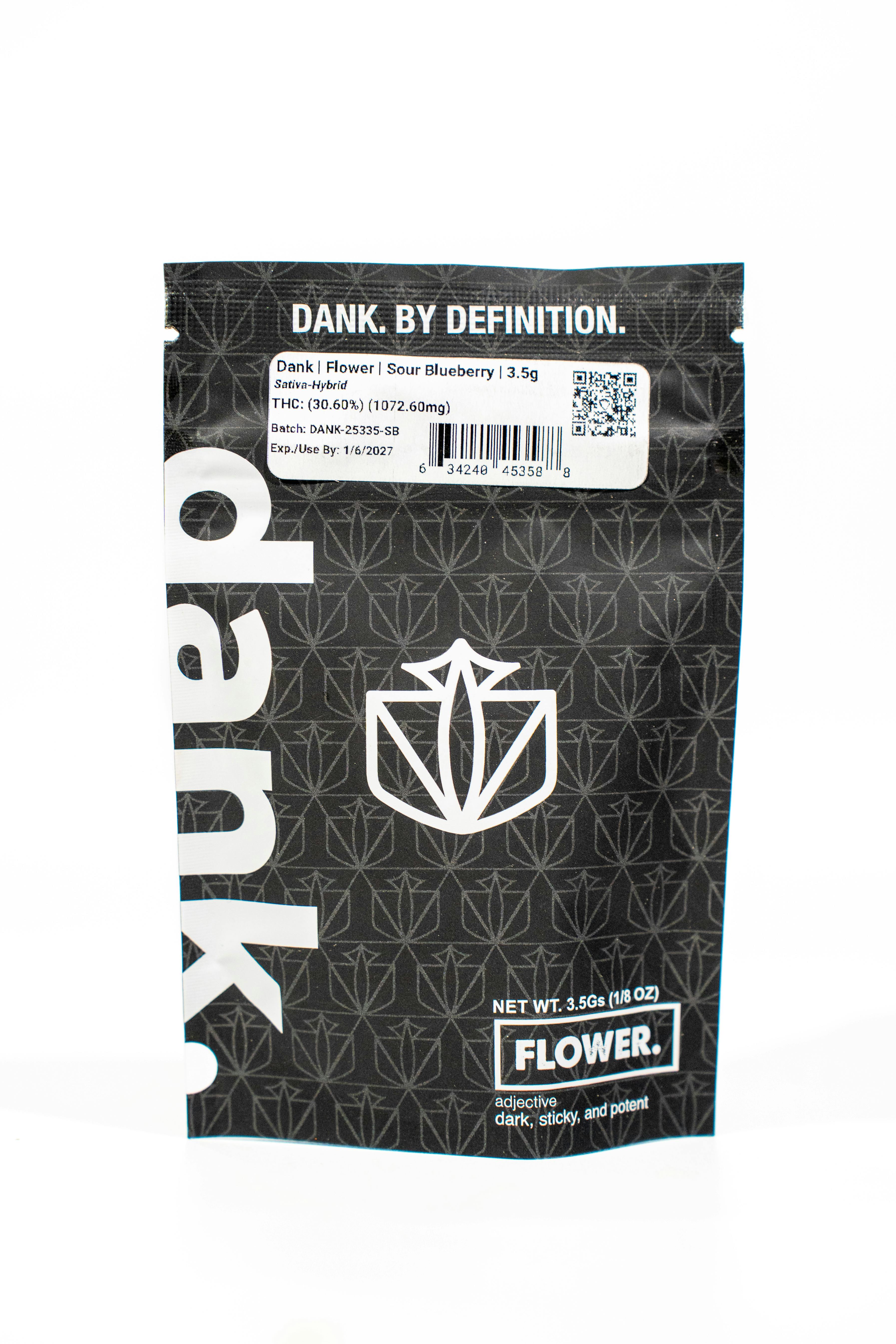 Dank By Definition - SOUR BLUEBERRY (3.5G BAG) - 1