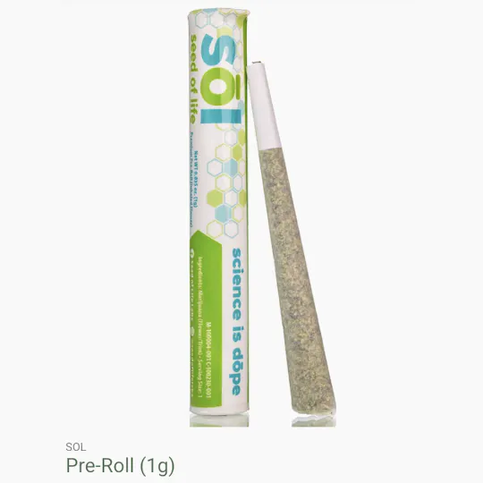 Seed of Life Labs - Seed of Life Labs - Ken's OG Pre-Roll 1g - 1