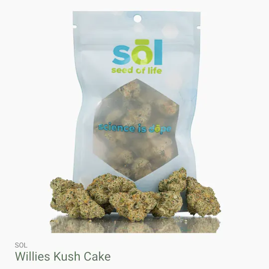 Seed of Life Labs - Seed of Life Labs - Willies Kush Cake Deli Style Flower - 1