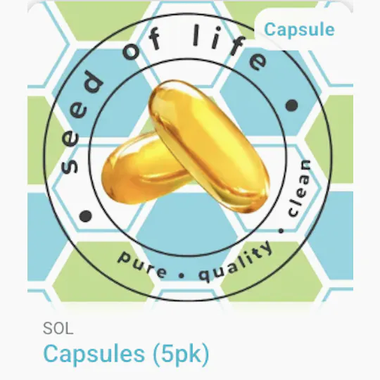 Seed of Life Labs - Seed of Life Labs - Capsules 100mg 5pk - 1