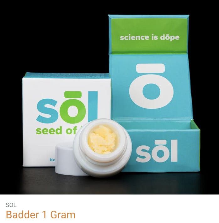 Seed of Life Labs - Seed of Life Labs - Sugar High Badder Concentrate 1g - 1