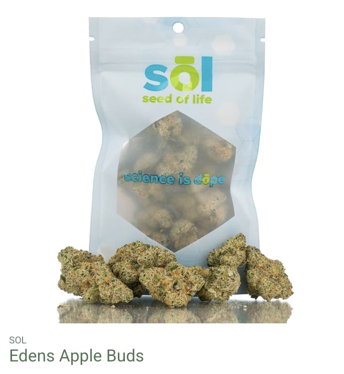 Seed of Life Labs - Seed of Life Labs - Edens Apple Buds Deli Style Flower - 1