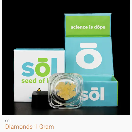 Seed of Life Labs - Seed of Life Labs - SOL Diamonds Concentrate 1g - 1