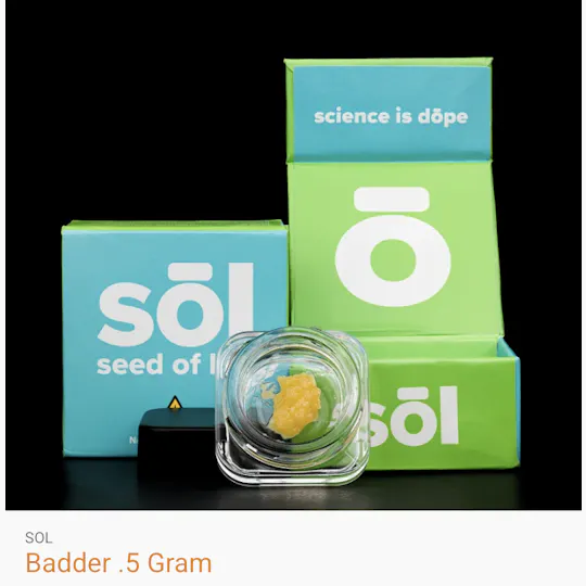 Seed of Life Labs - Seed of Life Labs - Papaya x Zebra Ztripes Badder Concentrate 0.5g - 1