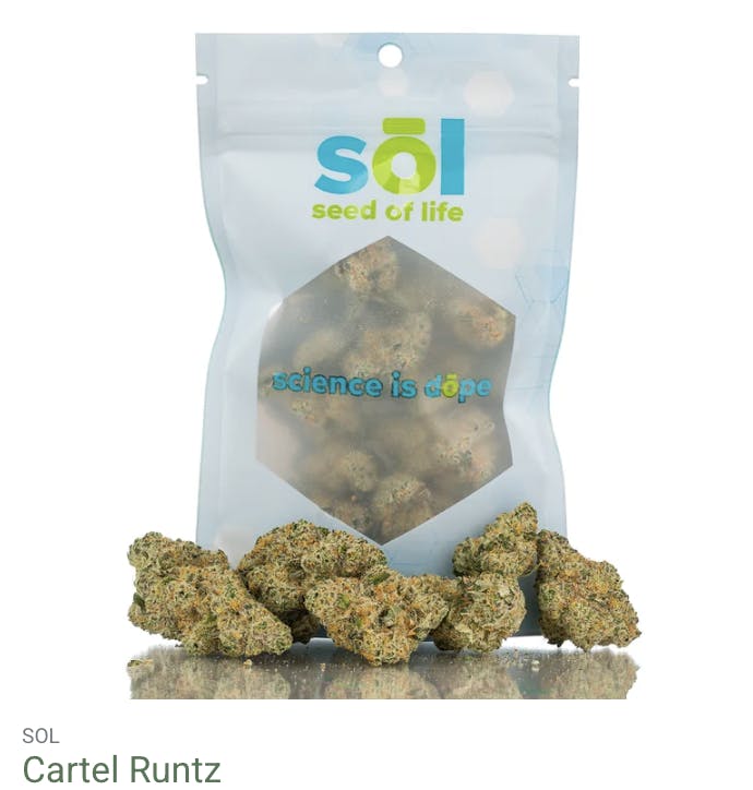 Seed of Life Labs - Seed of Life Labs - Cartel Runtz Deli Style Flower - 1