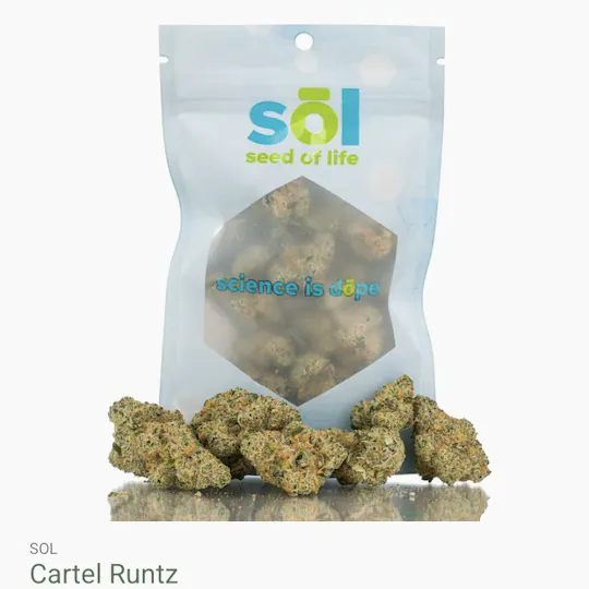 Seed of Life Labs - Seed of Life Labs - Cartel Runtz Deli Style Flower - 1
