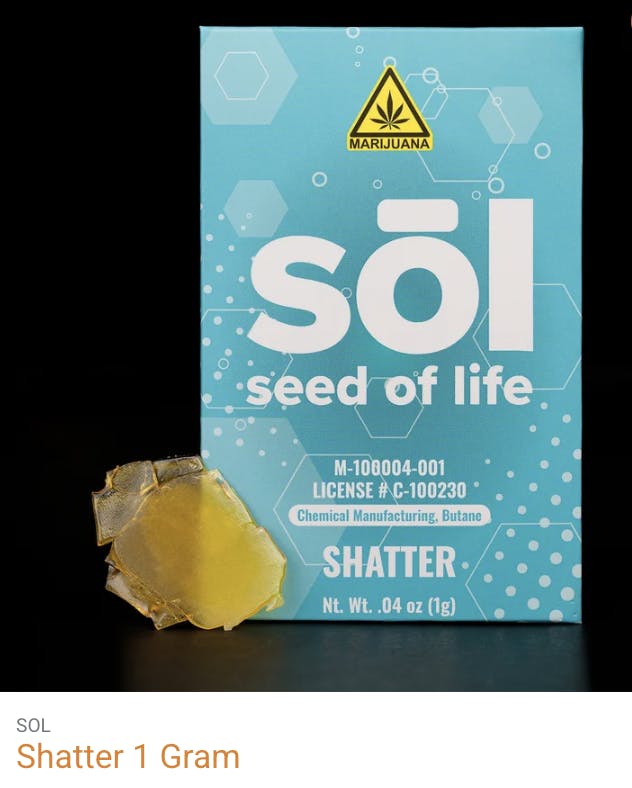 Seed of Life Labs - Seed of Life Labs - Fayzee Devil Shatter Concentrate 1g - 1