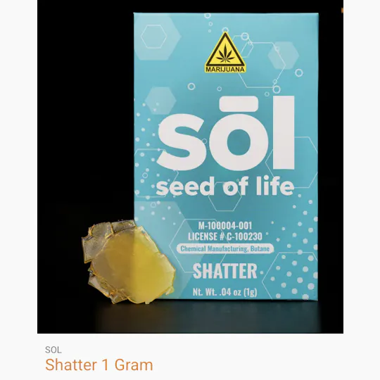 Seed of Life Labs - Seed of Life Labs - Fayzee Devil Shatter Concentrate 1g - 1