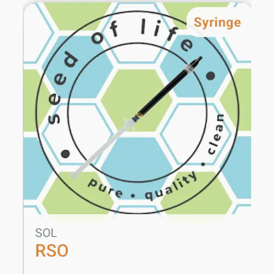 Seed of Life Labs - Seed of Life Labs - RSO Concentrate 1g - 1